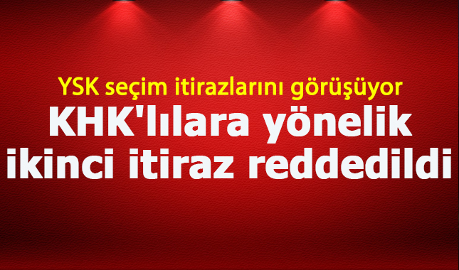 YSK seçim itirazlarını görüşüyor
