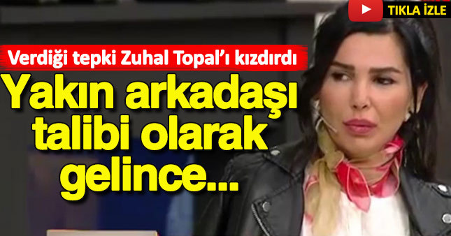 Yakın arkadaşı talibi olarak gelince...