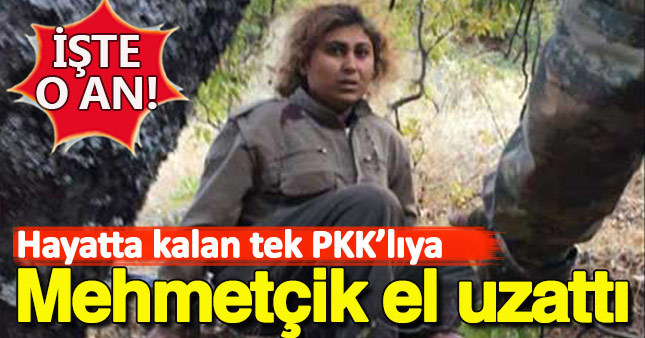 Yaralanan kadın PKK'lı böyle yakalandı