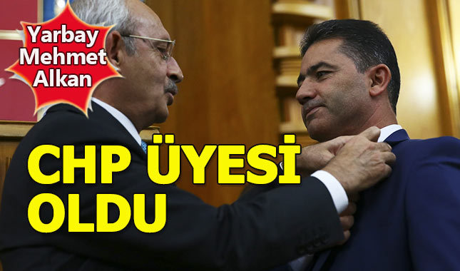 Yarbay Mehmet Alkan CHP'ye üye oldu