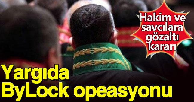 Yargıtay ve Ankara Adliyesi'nde ByLock operasyonu