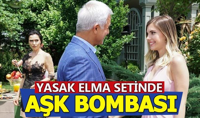 Yasak Elma setinde aşk bombası!