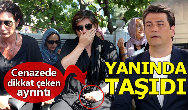 Yasemin Adalı, Vatan Şaşmaz'ın yadigarını yanında taşıdı