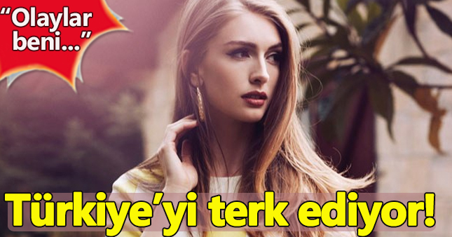 Yasemin Allen, Türkiye'yi terk ediyor!