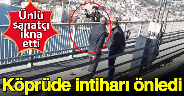 Yavuz Bingöl köprüde hayat kurtardı