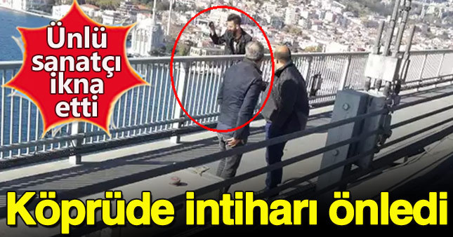 Yavuz Bingöl köprüde hayat kurtardı
