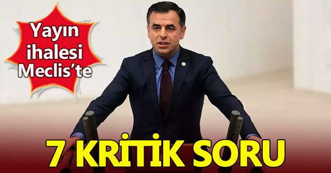 Yayın ihalesi tartışması Meclis'e taşındı