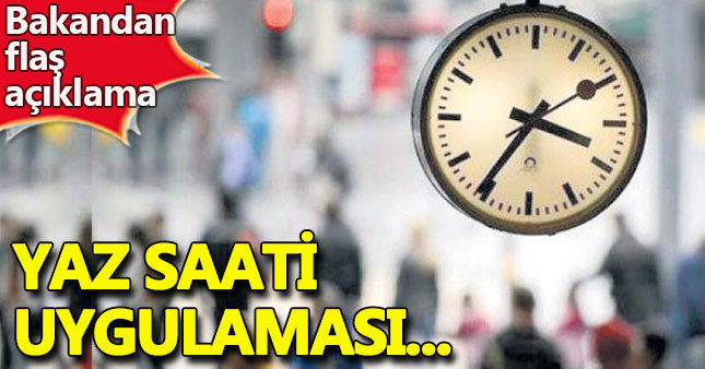 Yaz saati uygulaması kaldırılıyor mu?