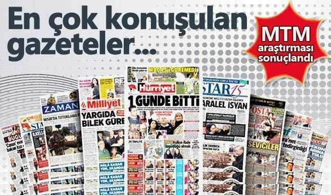 Hürriyet gazetesi zirvede