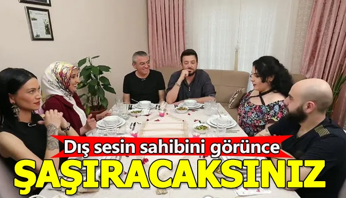 Yemekteyiz'in dış sesinin ortaya çıkması