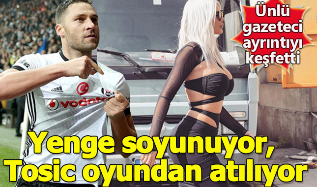Yenge soyundukça, Dusko Tosic oyundan atılıyor