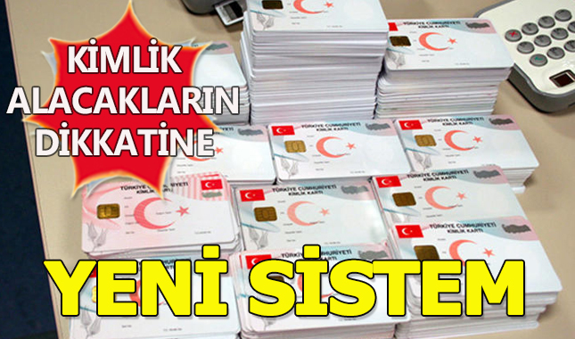 Yeni kimlikler için yeni randevu sistemi