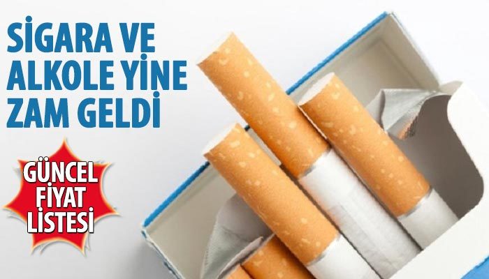 Yeni sigara fiyatları | güncel sigara fiyatları 2019 | sigara ve alkole zam son dakika | a101 sigara fiyatları