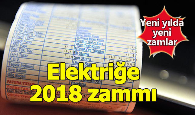 Yeni yılda elektriğe yapılacak zam oranı belli oldu