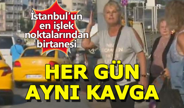Yenikapı'da taksi kavgası bitmek bilmiyor