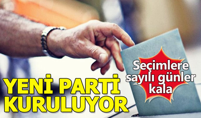 Yerel seçimler öncesinde yeni bir parti kuruluyor