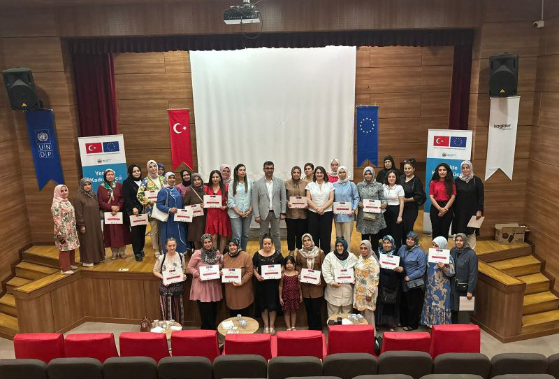 Yerelde Kadın Gücü Projesi Tamamlandı