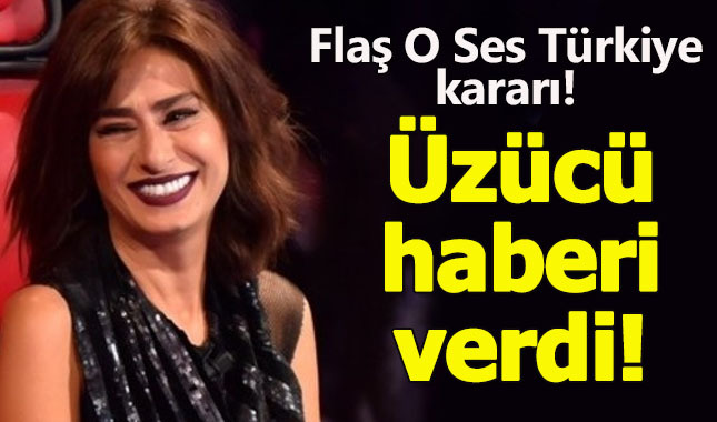 Yıldız Tilbe'den flaş 'O ses Türkiye' kararı!