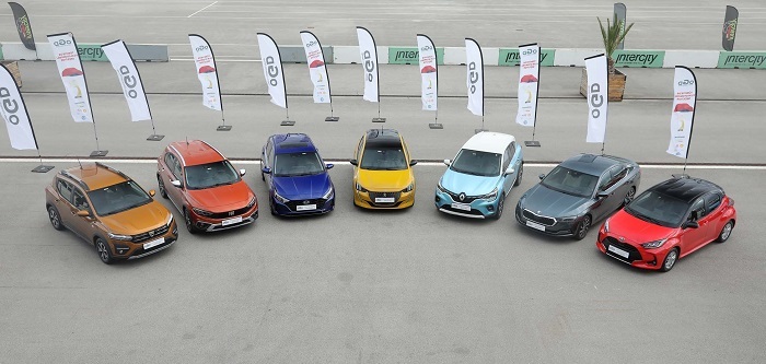 Yılın Otomobili yarışmasında test sürüşleri yapıldı