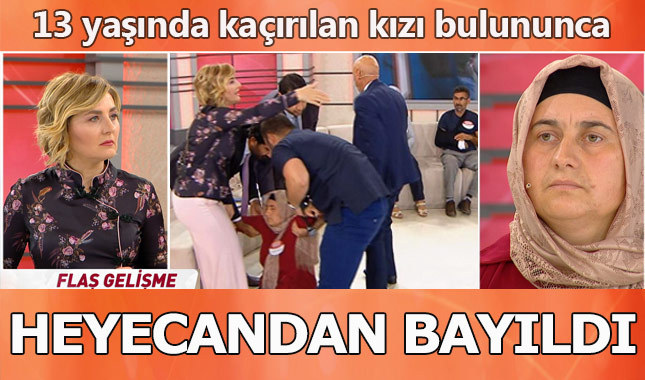 Yıllardır görmediği kızı bulununca heyecandan bayıldı (Kaybolan Çiçekler-Kader)