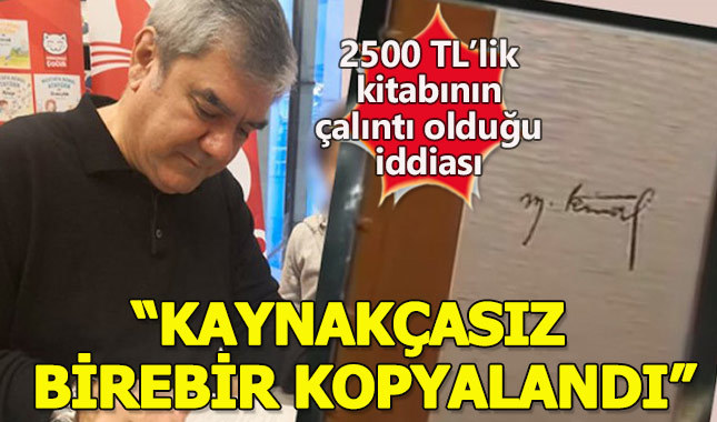 Yılmaz Özdil'in 2 Bin 500 TL'lik kitabının çalıntı olduğu iddia edildi