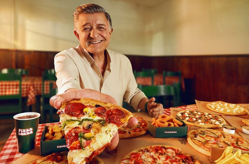 Yılmaz Vural, PizzaLazza'nın yeni reklam yüzü oldu