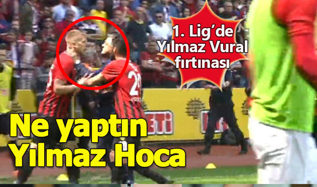 Yılmaz Vural oyuncusunun boğazını sıktı