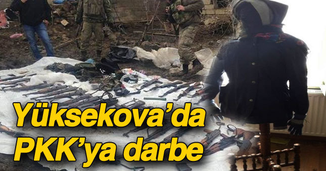 Yüksekova’da PKK’ya darbe 