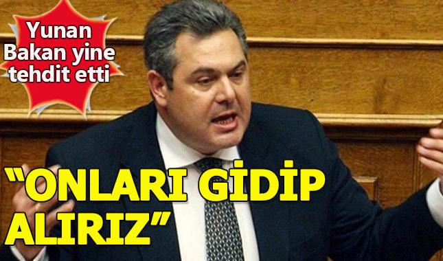 Yunan Savunma Bakanı Türkiye'yi tehdit etti