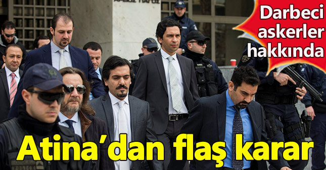 Yunan mahkemesi darbeci askerler için kararını verdi