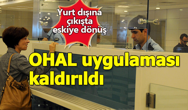 Yurt dışına çıkışlarda eskiye dönüş, Onay Yazısı Uygulaması kaldırılıyor