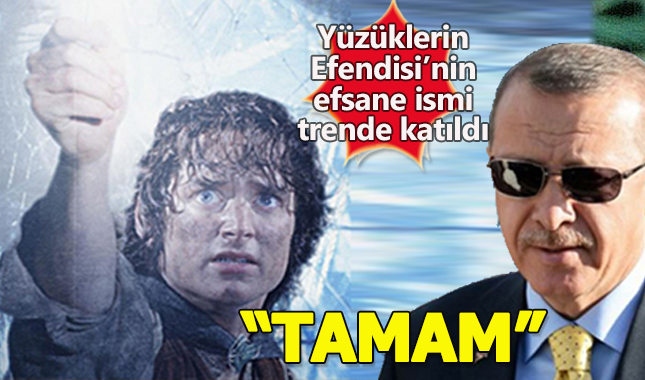 Yüzüklerin Efendisi'nin yıldız ismi Elijah Wood, Twitter'da 2 milyonu aşan 'TAMAM' mesajına katılan isim oldu. 