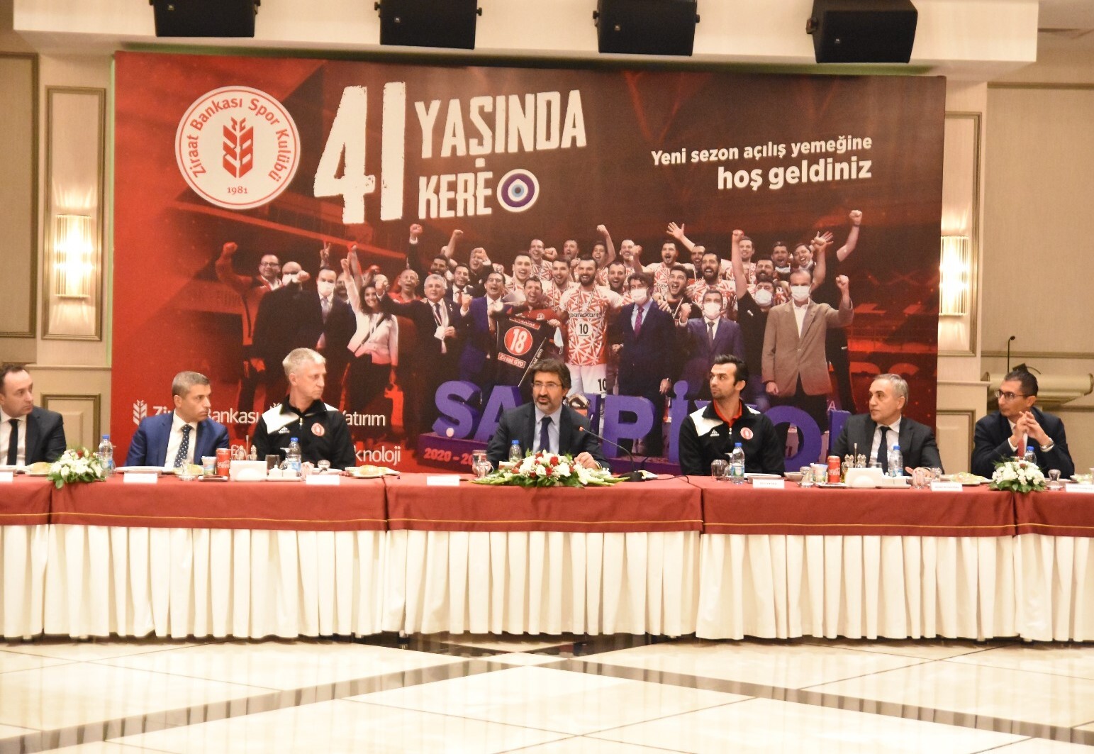 Ziraat Bankası Spor Kulübü Yeni Sezon Açılış Yemeği Ankara'da yapıldı