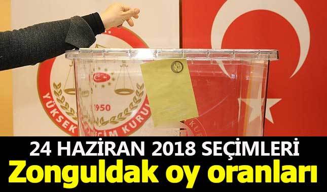 Zonguldak seçim sonuçları - 24 Haziran 2018 seçimlerinde kim önde - Cumhurbaşkanı adayları ve partilerin oy oranları