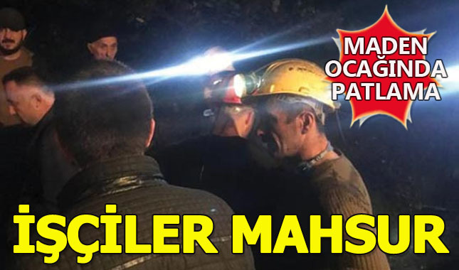 Zonguldak'ta özel maden ocağında patlama!