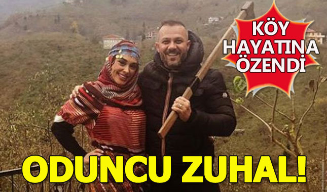 Zuhal Topal, Trabzon'da köy hayatına özendi
