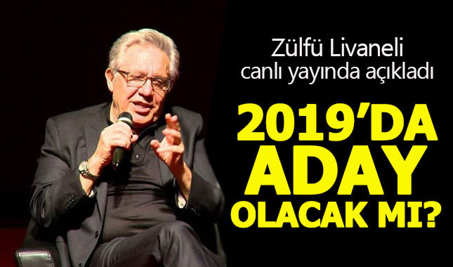 Zülfü Livaneli'den adaylık açıklaması