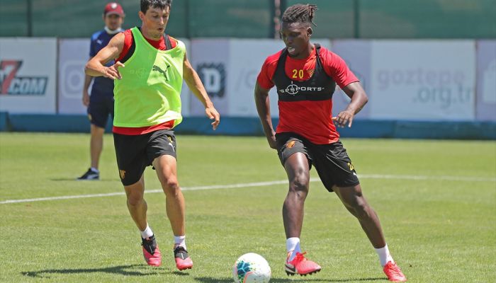 Göztepe, Fenerbahçe maçının hazırlıklarına devam etti
