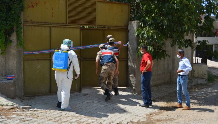 Gaziantep'te 14 ev karantinaya alındı