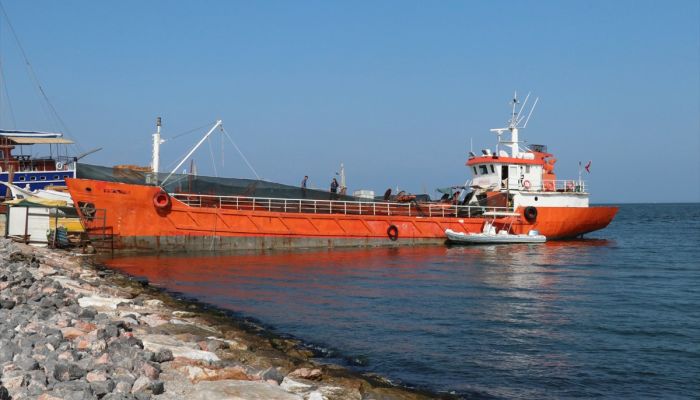 İzmir'de bir gemide 276 sığınmacı yakalandı, organizatör oldukları iddiasıyla 8 kişi gözaltına alındı.