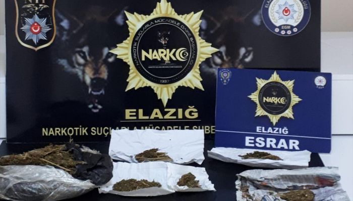 Elazığ'daki uyuşturucu operasyonunda 14 kişi gözaltına alındı
