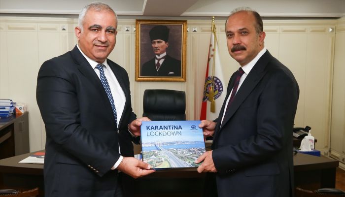 AA'dan İstanbul Emniyet Müdürü Aktaş'a ziyaret