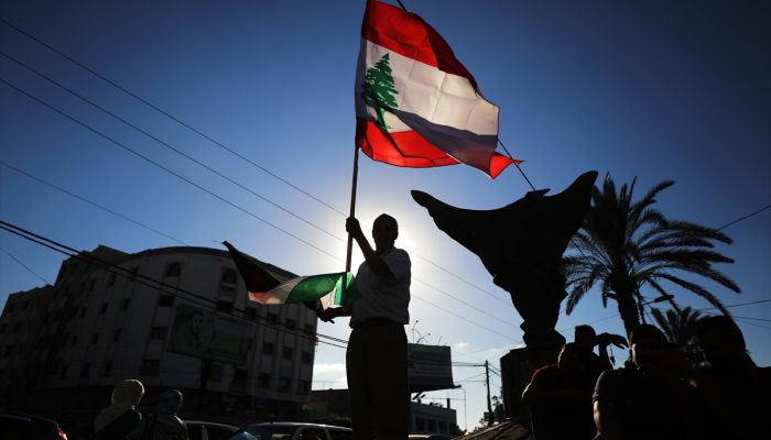 Abluka altındaki Gazze'den Lübnan'a "Beyrut, güçlü ol" mesajı 