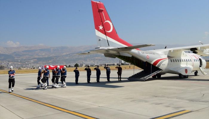 Şehit özel harekat polisi Gül'ün cenazesi Kahramanmaraş'a getirildi