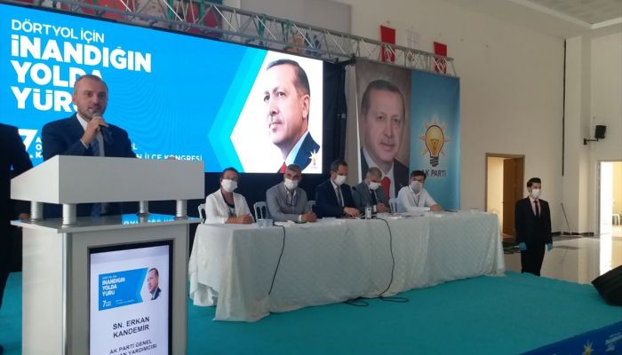 AK Parti Genel Başkan Yardımcısı Erkan Kandemir Hatay'da konuştu: