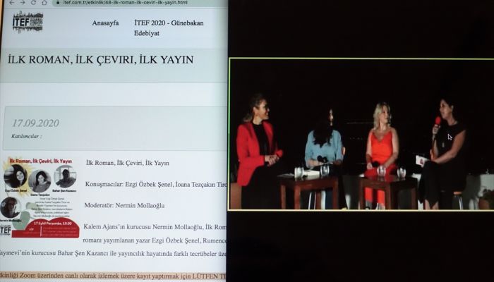 "İlk Roman, İlk Çeviri, İlk Yayın" edebiyat söyleşisi