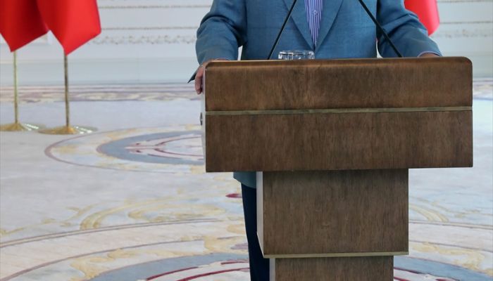 Cumhurbaşkanı Erdoğan: "Türkiye'yi yeniden kendi iç meseleleriyle boğuşan bir hale getirerek asırlık uyanışımızı önlemeye çalışıyorlar."