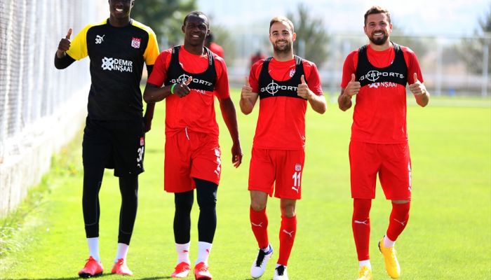 Sivasspor'da MKE Ankaragücü maçı hazırlıkları devam ediyor