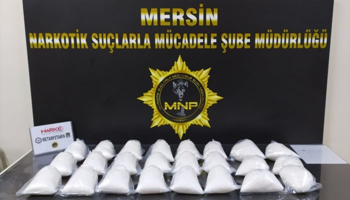 Mersin'de uyuşturucu operasyonunda 8 gözaltı 