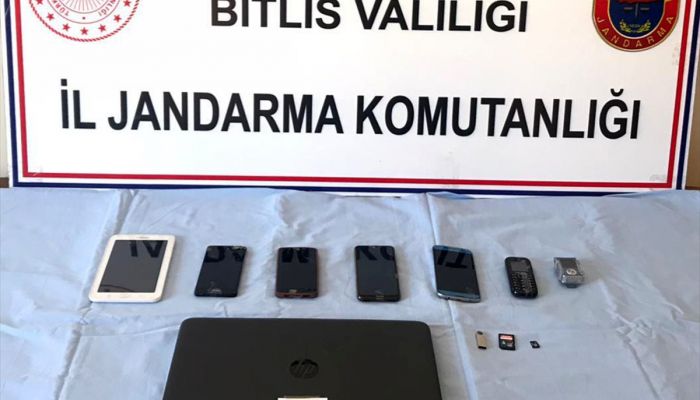 Bitlis'te terör örgütü propagandası yapan şüpheli yakalandı